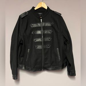 NWT Torrid MILITARY Moto BAND Jacket 1 X WOMEN 14-16